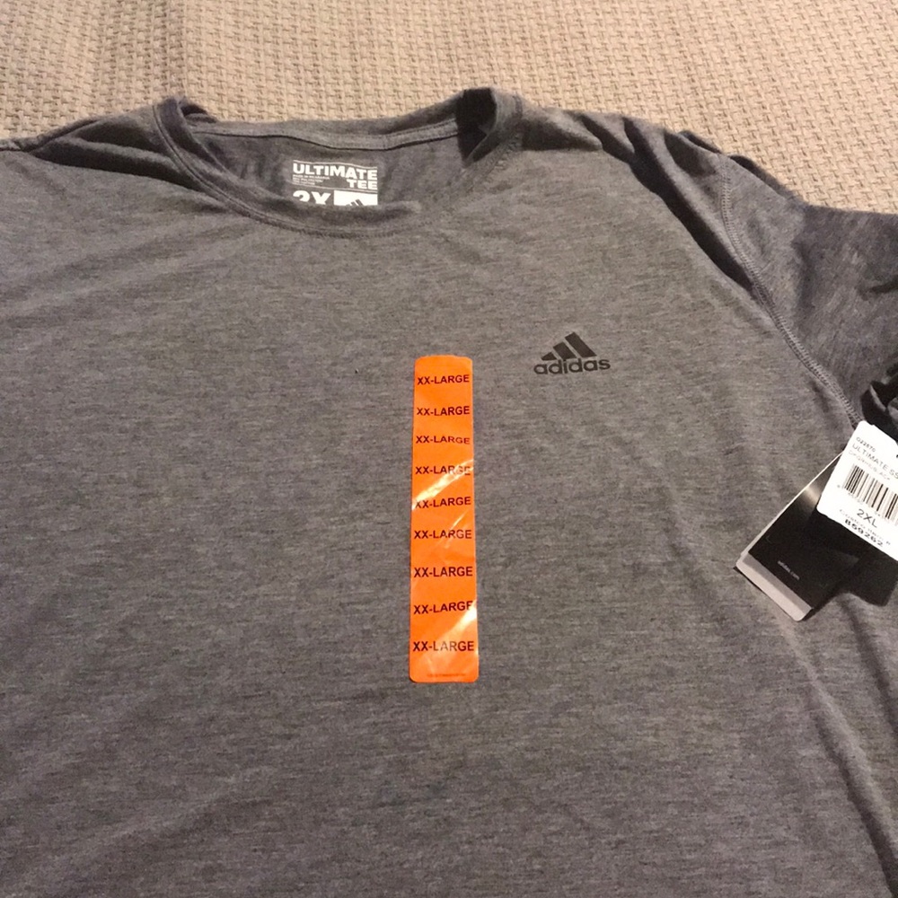 Adidas Grey Ultimate T Shirt XXL